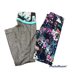 Ivivva girls size 12 buddle leggings